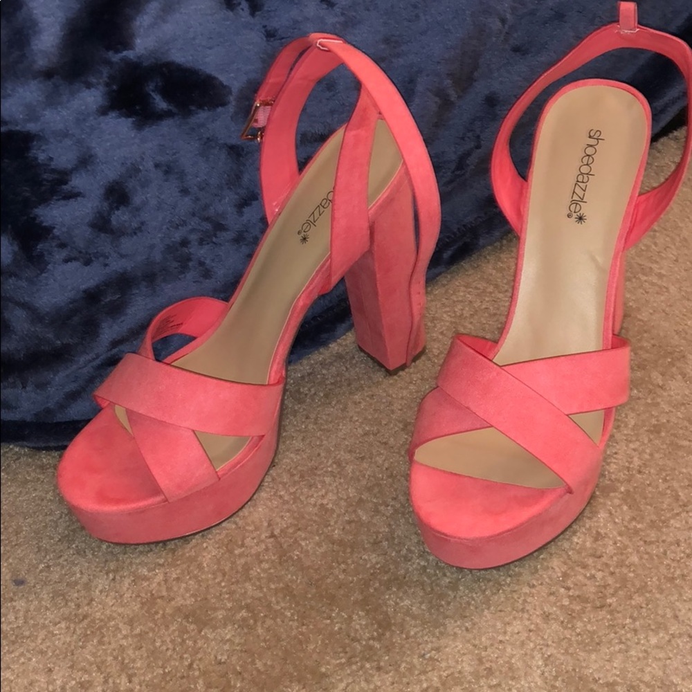 Pink heels